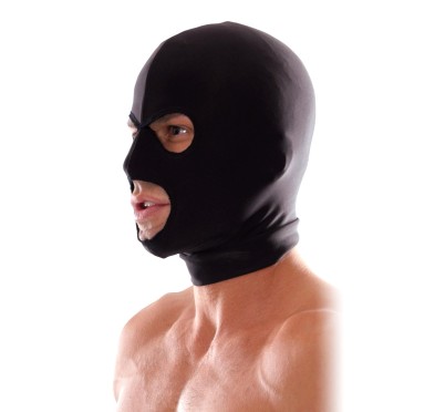 Maska-FF SPANDEX 3 HOLE HOOD BLACK